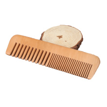 Марка КТ пользовательские логотип дешевые бутик волос сделать массаж персик деревянный гребень 